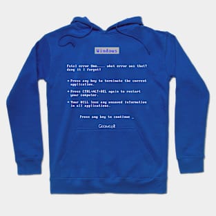 Windows fatal error Hoodie